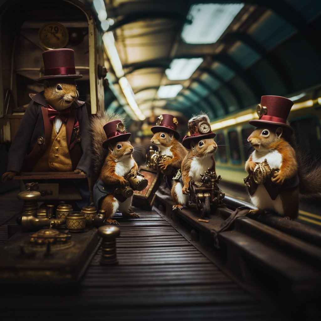 The Time Traveling Squirrel Gentlemen